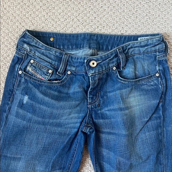 Diesel Louvely Blue Denim Jeans - Picture 4 of 9